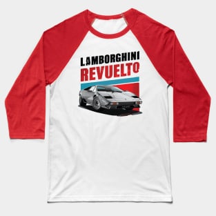 Lamborghini Revuelto Vintage Car Baseball T-Shirt